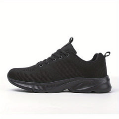 Men's Knit Breathable Running Shoes Outdoor Athletic Sneakers