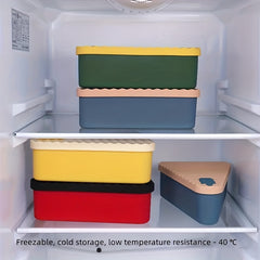 Triangle Silicone Pizza Storage Container, Reusable Slice Keeper