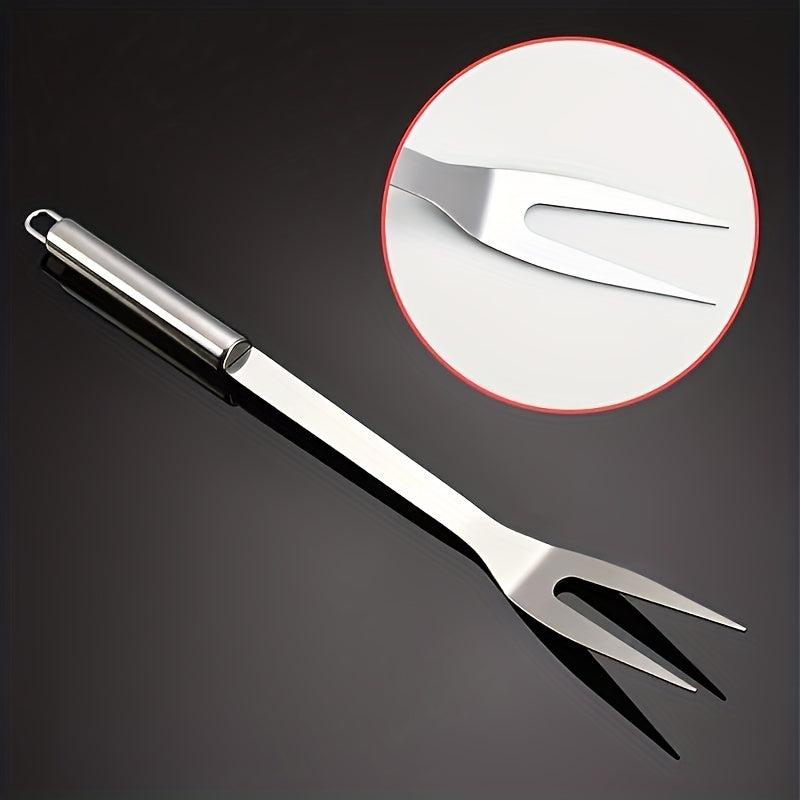Stainless Steel BBQ Meat Fork 35cm