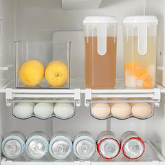 2pcs Egg Holder For Refrigerator Drawer Fridge Egg Drawer Organizer