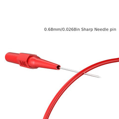 10pcs Multimeter Test Probe Back Probes Insulation Piercing Needles