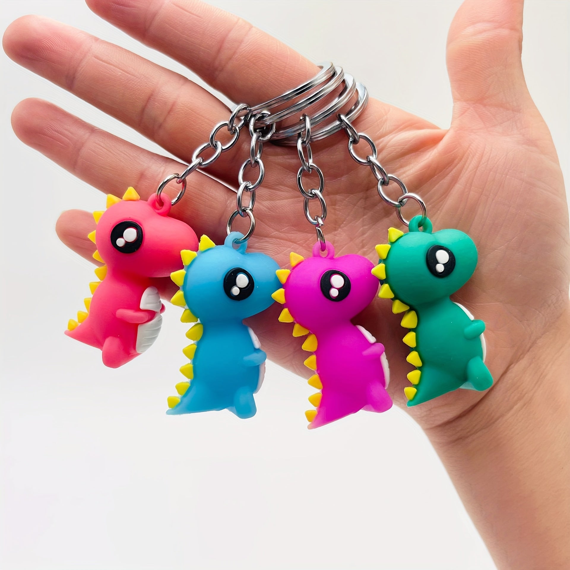Cute Dino Keychain 3D Doll Party Gift