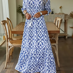 Casual Layered Maxi Dress for Women