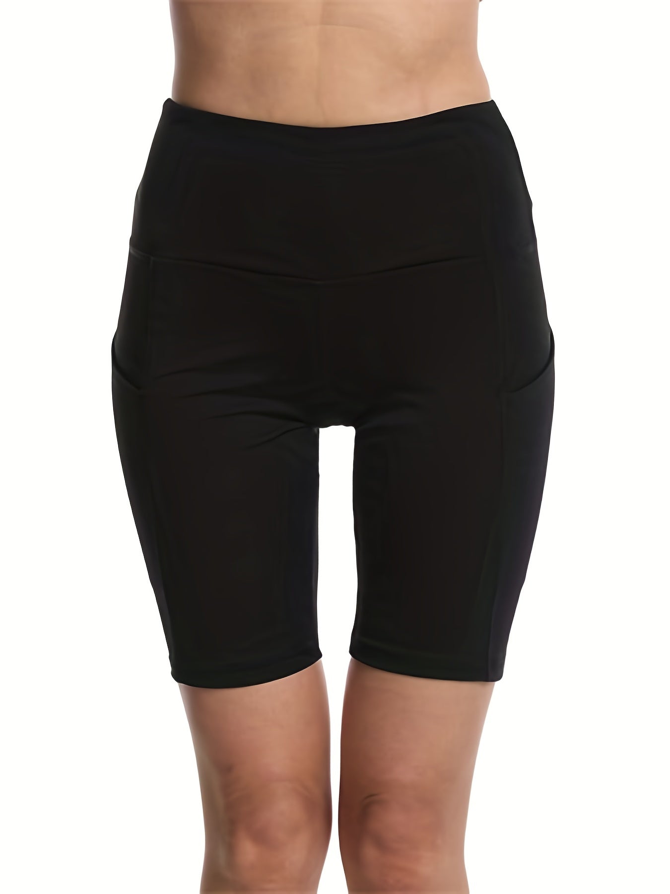 High Waist High Stretch Legging Shorts for Summer Workout - Butt Lifting