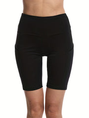 High Waist High Stretch Legging Shorts for Summer Workout - Butt Lifting