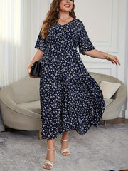 Floral Print Maxi Dress