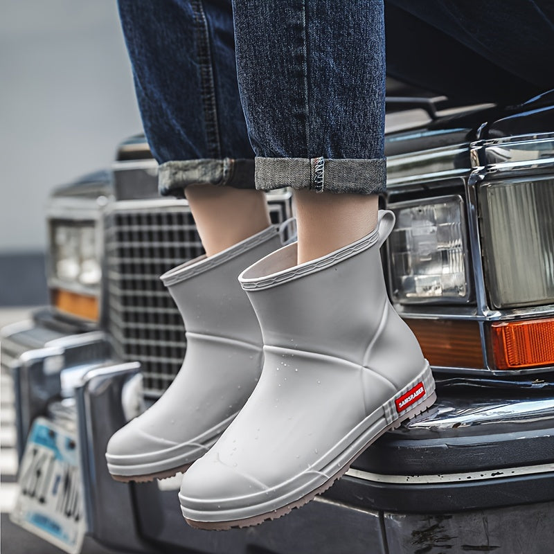 Women's Lightweight Rain Boots Waterproof Slip Proof Outdoor Rain Boots