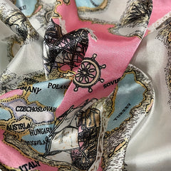 Digital Printed Stretch Fabric for DIY Clothes Sewing