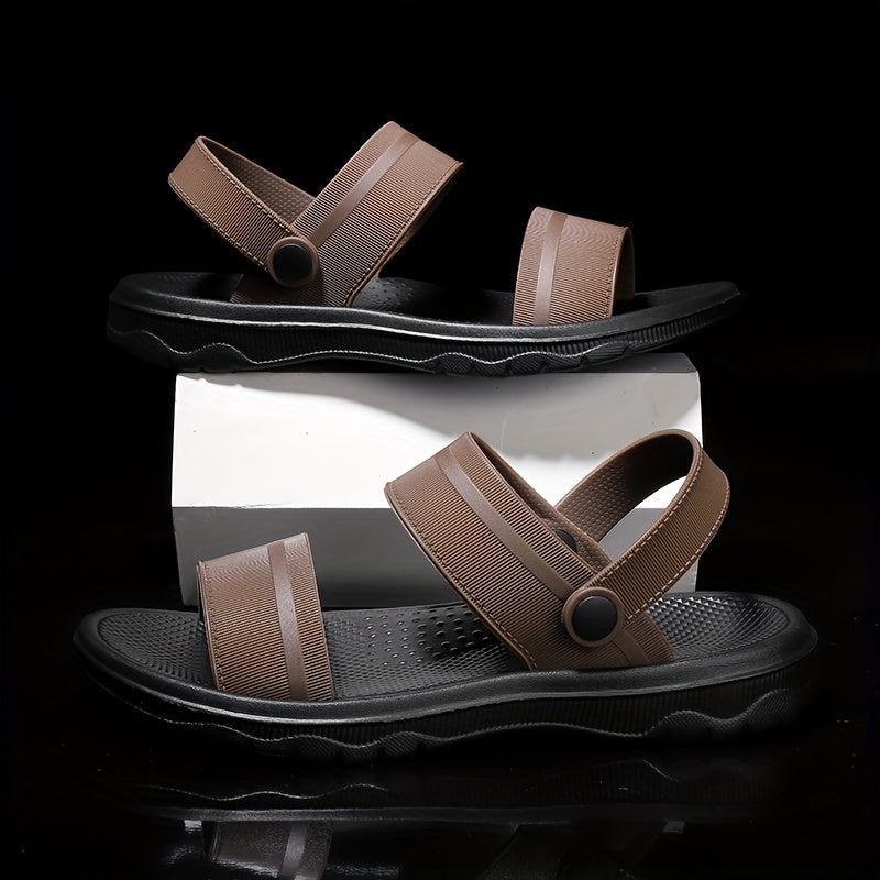 Men's Lightweight Non Slip Sandals Quick Drying Comfy Beach Shoes