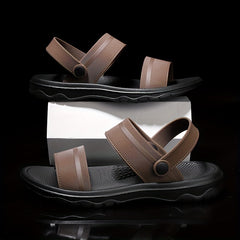 Men's Lightweight Non Slip Sandals Quick Drying Comfy Beach Shoes