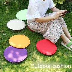 Outdoor Portable Picnic Mat Round Sponge Seat Cushion for Camping