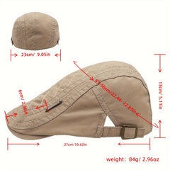 Men's Beret Hat Cabbie Hat Casual Sports Cap