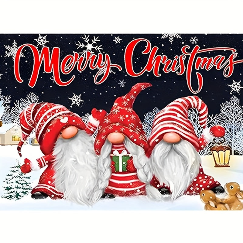 5D Christmas Rhinestone Painting DIY Kit