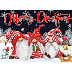 5D Christmas Rhinestone Painting DIY Kit