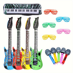 15pcs Rock Birthday Party Balloon Decorations