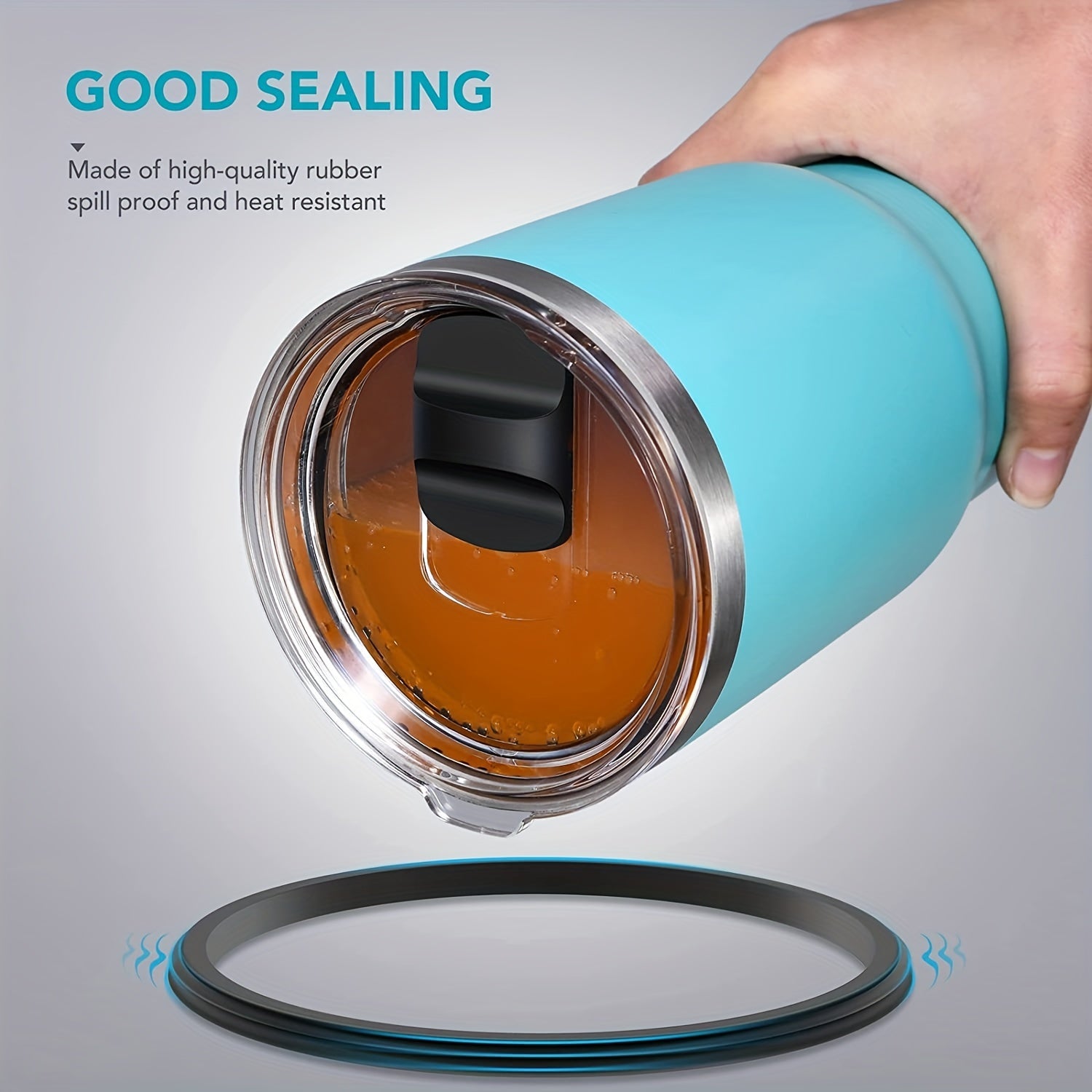 Spill Proof Tumbler Replacement Lids for 20oz and 30oz Cups