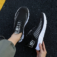 Men's Breathable Running Shoes Non Slip Soft Sole Sneakers