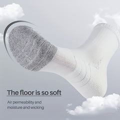 4 Pairs Cotton Socks for Mountaineering & Running