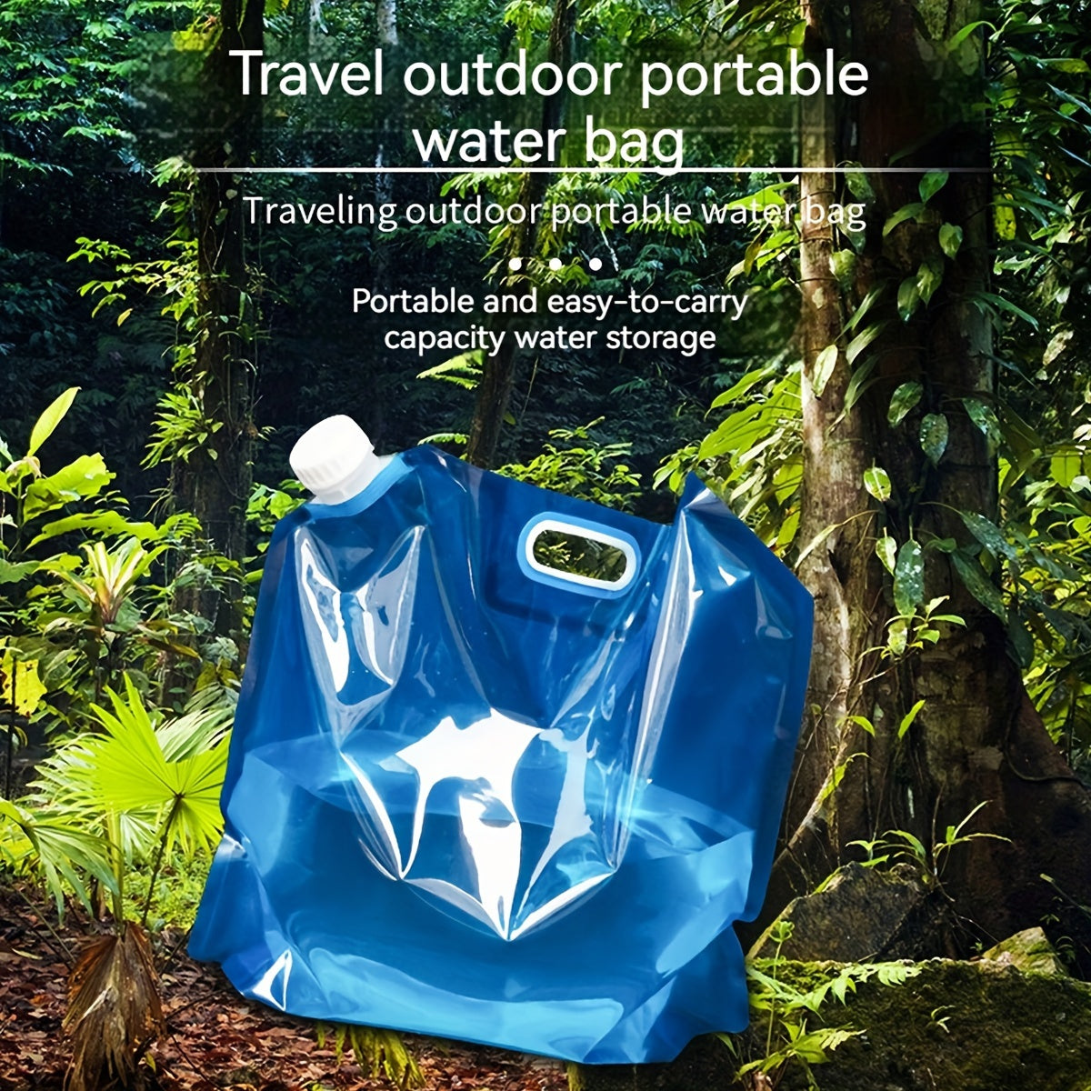 Folding Water Bag Outdoor Camping Portable Large Capacity 5L10L 15L