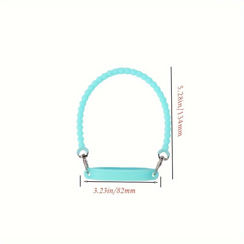 Silicone Water Bottle Handle, Reusable Cup Rope for 8-40oz Cups