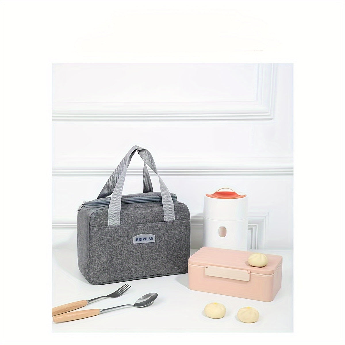 Insulation Bag Outdoor Bento Bag Work Lunch Bag Handbag Hiking Camping Food Stor