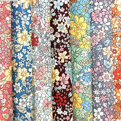 7pcs Floral Fabric Assorted PreCut Fat Quarter DIY Sewing Patchwork