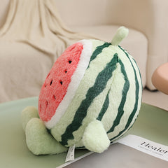 Wacky Watermelon Plush Toy 11.81in Hilarious Walking Fruit with Arms & Legs