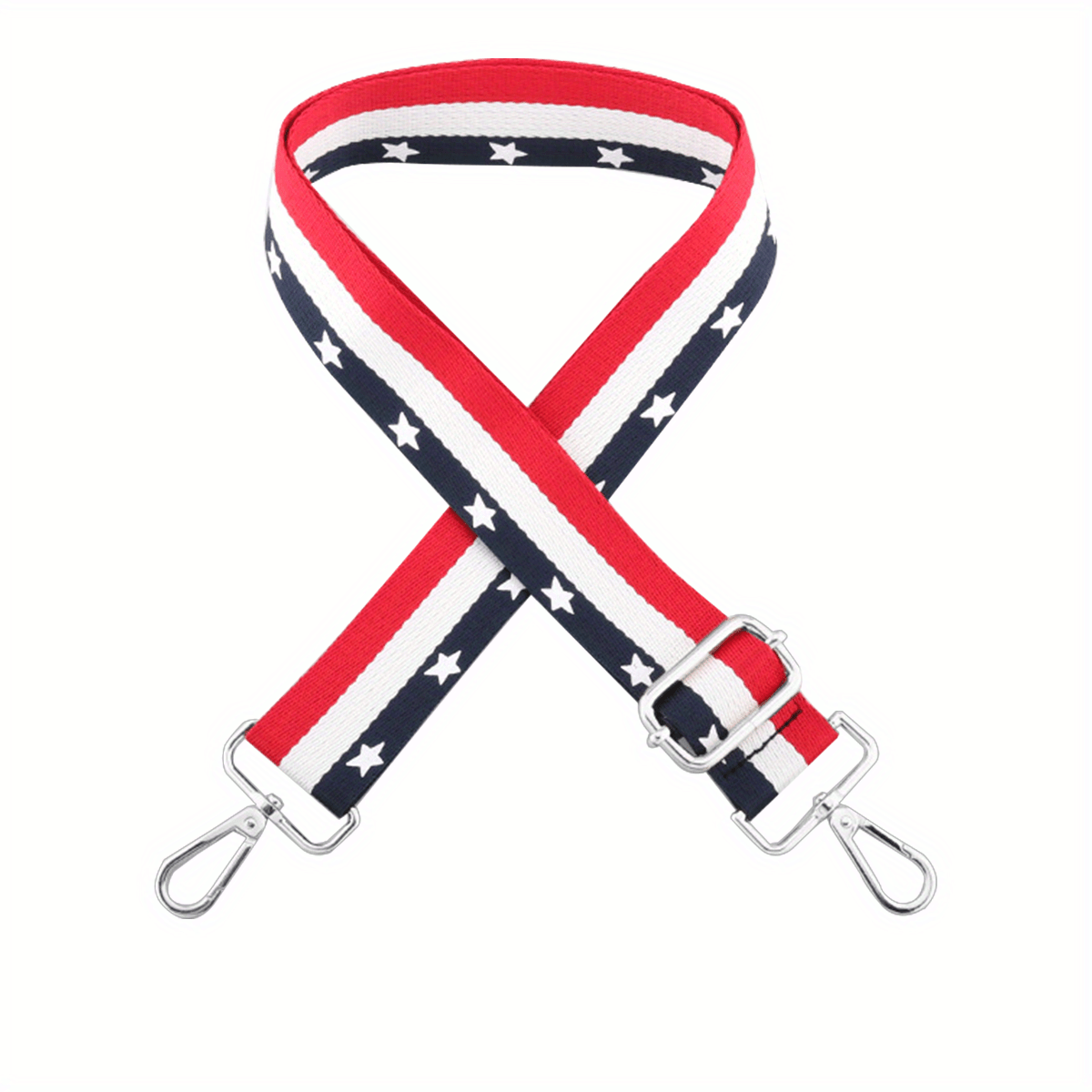 Colorblock Wide Bag Strap Lightweight Adjustable Strap