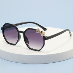 Girls Sweet Bowknot Sunglasses UV Protection Sunshade