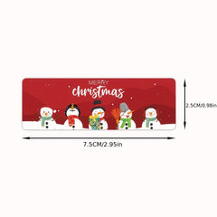 120pcs Xmas Stickers Santa Claus Packaging Seals
