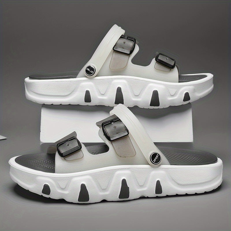 Men's Non Slip Sandals Wear resistant Comfy Beach Shoes Summer