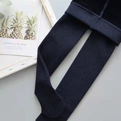 Girls Fleece Warm Pantyhose Soft Tights Leggings Pants Stockings