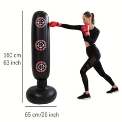 Inflatable Fitness Boxing Punching Stand Sandbag for Training