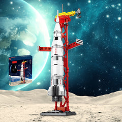 Space Rocket Building Blocks Model Toy for Kids