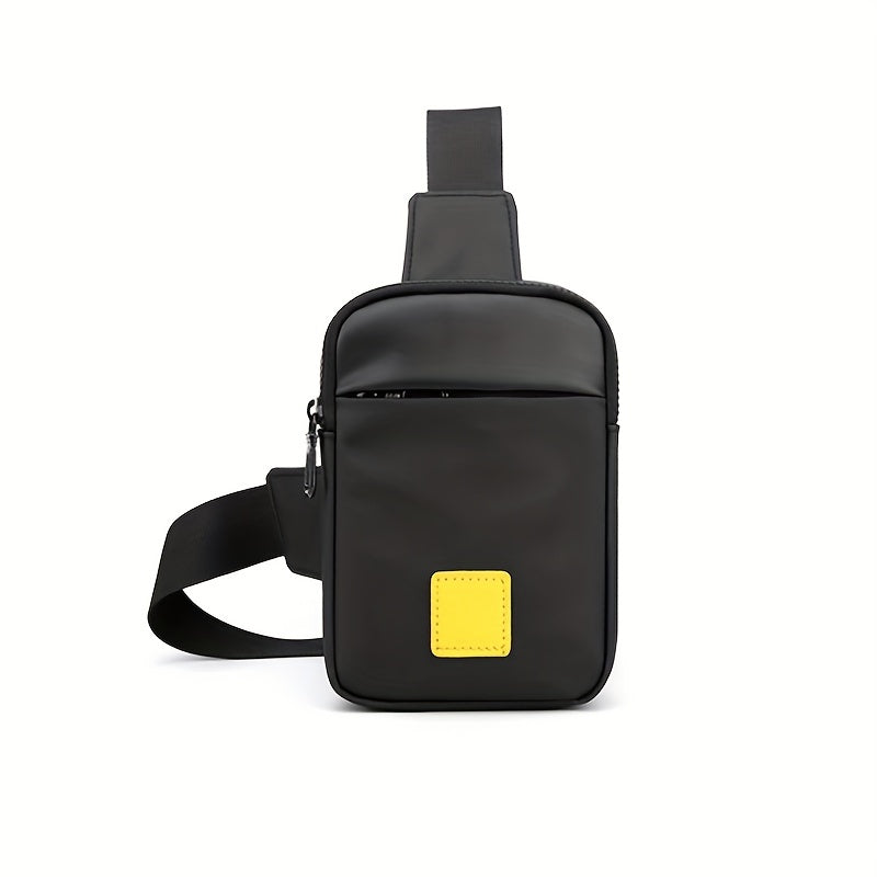Casual Chest Bag Crossbody for School Office Passport Money Cell Phone Holder