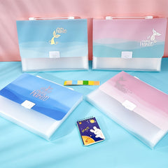 13 Pockets A4 Expanding File Folder Organizer with Handle