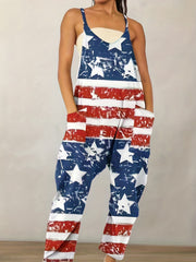 Patched Pockets Jumpsuit