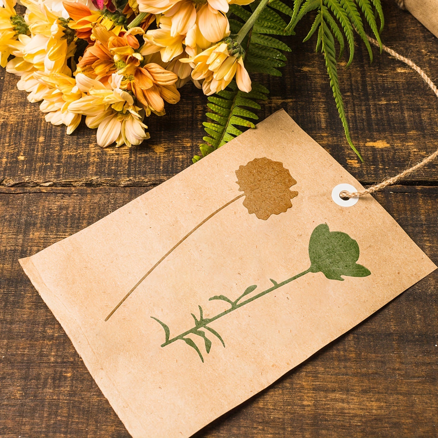 10pcs Wildflower Metal Cutting Dies for DIY Scrapbooking