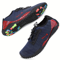 Women's Breathable Knit Sneakers Soft Sole Lace Up Sports Shoes