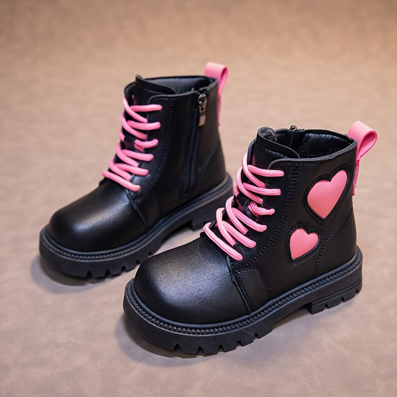Warm Fleece Casual Boots for Girls - Outdoor Walking Hiking