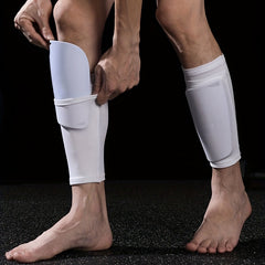 Soccer Shin Guard Socks Calf Sleeve Knee Support