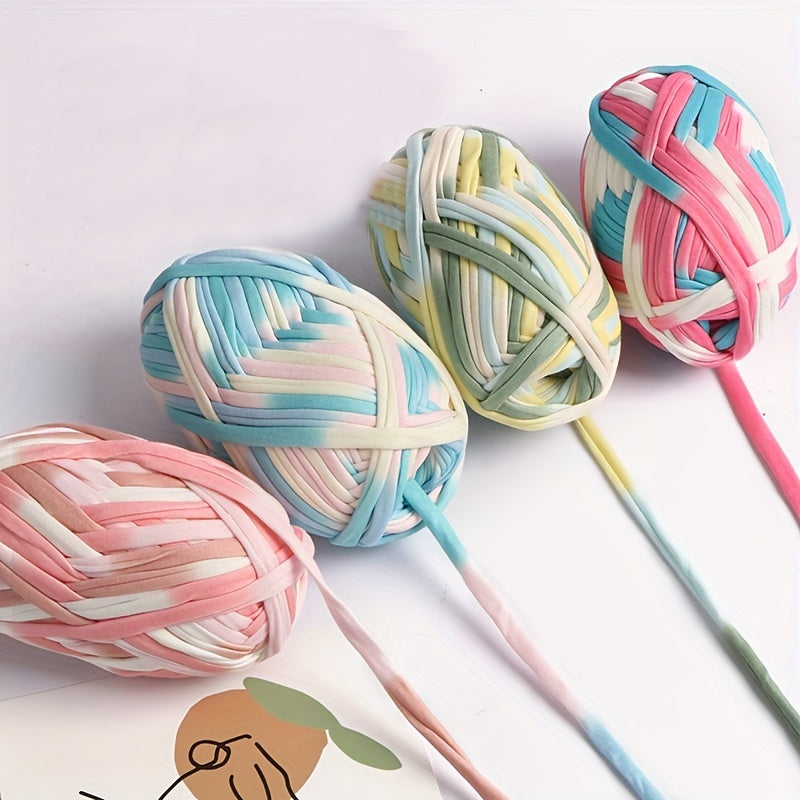 100g Ball Colored Cloth Thread for DIY Cloth Bag Yarn
