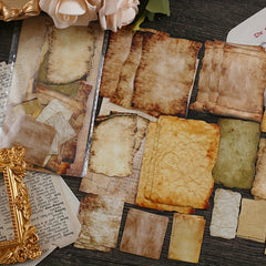 Vintage Letter Sticker Pack for Scrapbooking DIY