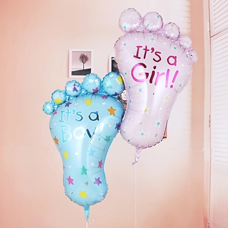 Large Foot Aluminum Balloon Christmas Decoration