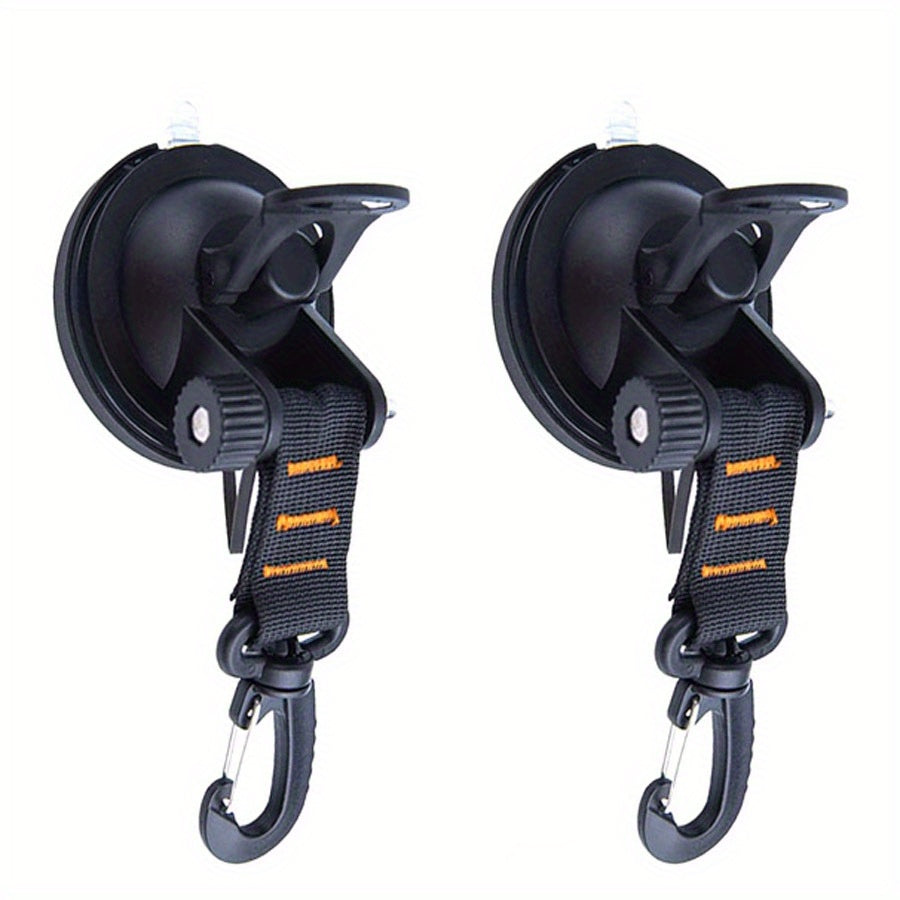 Set of 2-3 Durable Camping Suction Cups for Tarpaulin Car Sunshade