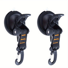 Set of 2-3 Durable Camping Suction Cups for Tarpaulin Car Sunshade