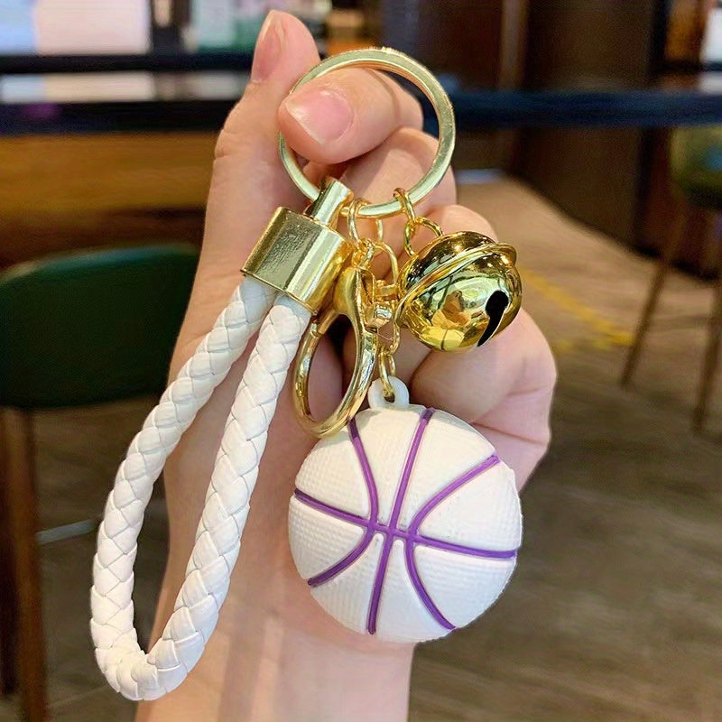 Basketball Key Chain Hangers for Men Backpack Car Key Practical Gift