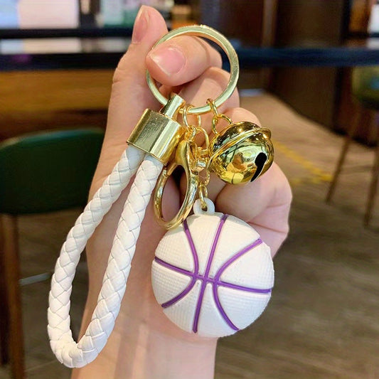 Basketball Key Chain Hangers for Men Backpack Car Key Practical Gift