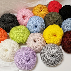 80% Acrylic 20% Wool Chunky Yarn for DIY Knitting 50g