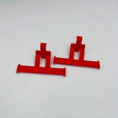 Hole Shoes Tail Wing Decoration Hanging Accessories 1 Pair